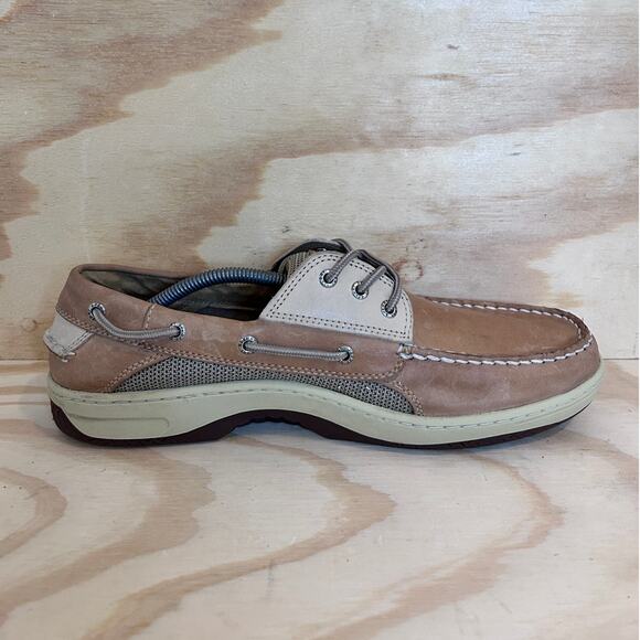 Sperry Tan and Cream Boat Shoes - Picture 5 of 9